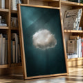A Single Cloud in Emerald Light