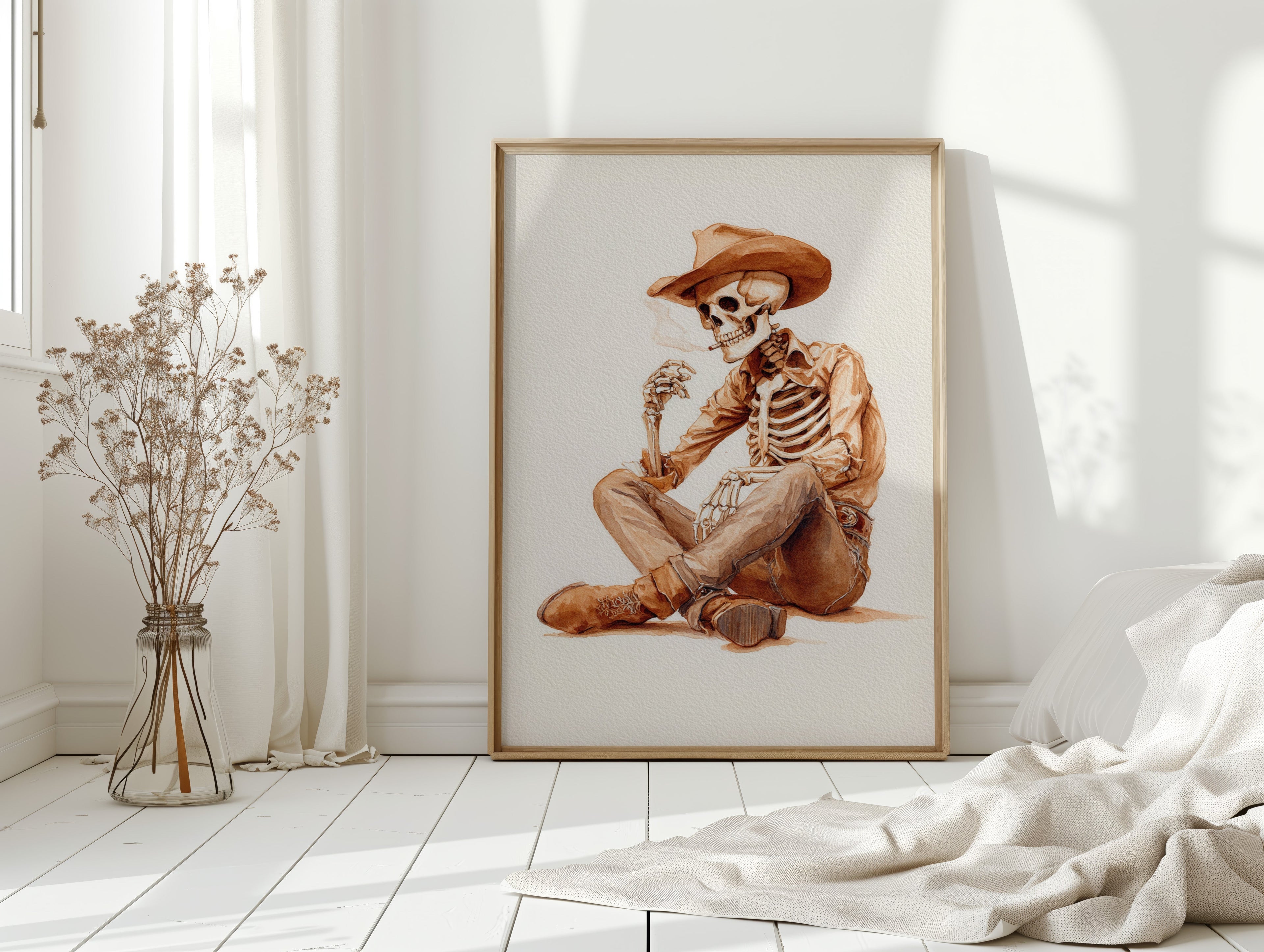 A Cowboy's Last Smoke